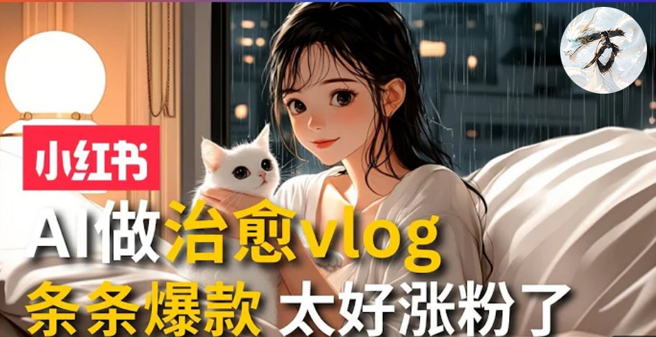 图片[1]网创吧-网创项目资源站-副业项目-创业项目-搞钱项目AI治愈系vlog动画视频，小红书7天 涨粉破千，商单报价1500+，0成本制作，日入2000+，有手就会 网创吧-网创项目资源站-副业项目-创业项目-搞钱项目网创吧