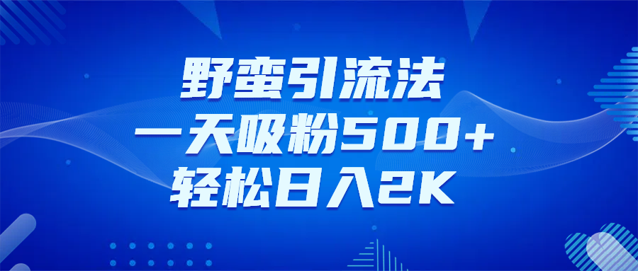 日引千粉不是梦！这套独家裂变秘籍，让你轻松卖项目当行业导师网创吧-网创项目资源站-副业项目-创业项目-搞钱项目网创吧